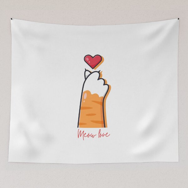 Item preview, Meow love designed and sold by Sagar2020.