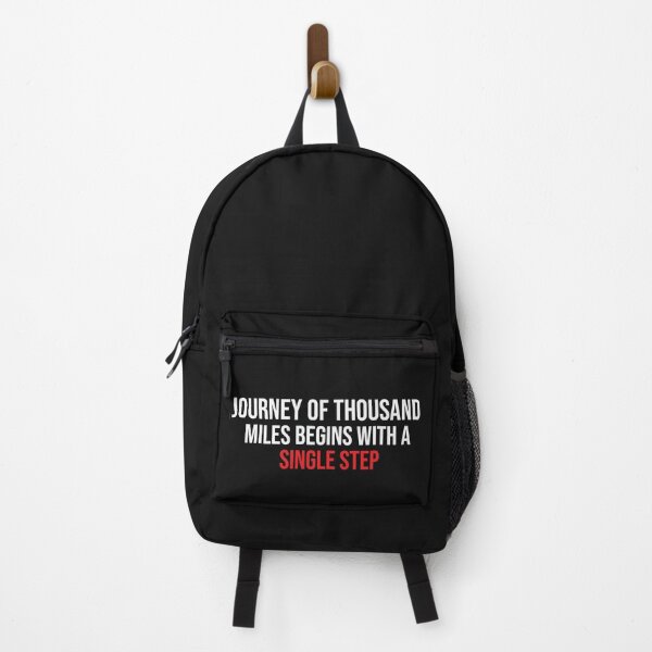 Item preview, JOURNEY OF THOUSAND MILES BEGINS WITH A SINGLE STEP designed and sold by thewolf988.