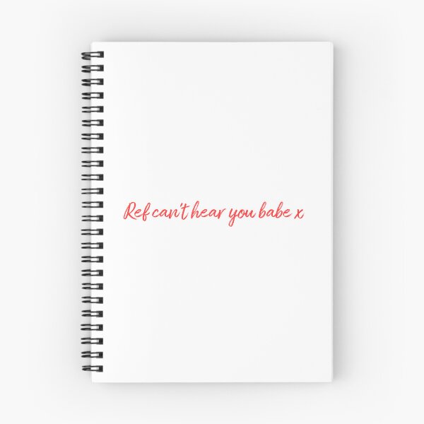 Item preview, Ref Can't Hear You Babe - Red designed and sold by rbytgr.