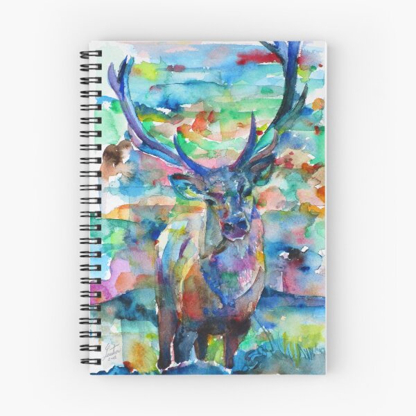 Item preview, DEER - watercolor painting designed and sold by lautir.