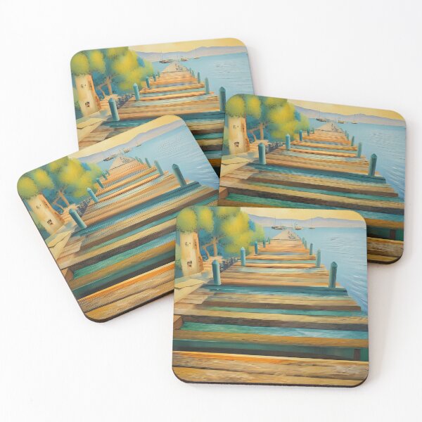 Item preview, Long dock on the water.  designed and sold by Nomad-Maynard.