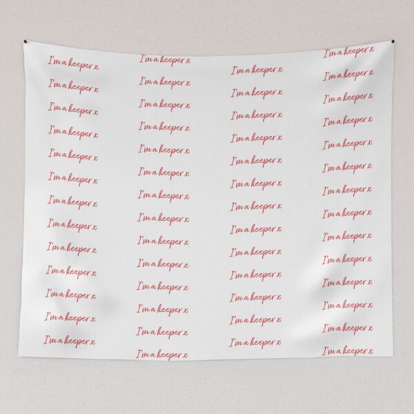 Item preview, I'm A Keeper - Red designed and sold by rbytgr.
