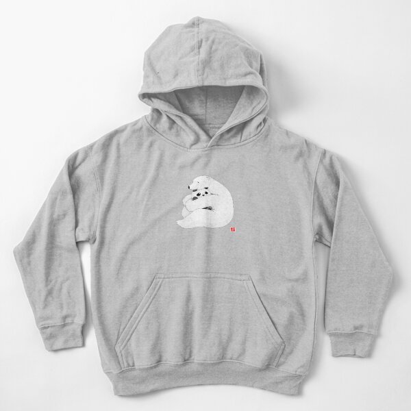 Bear Hug Kids Pullover Hoodie