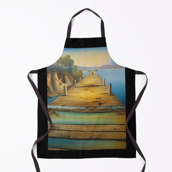 Item preview, Long dock on the water. designed and sold by Nomad-Maynard.