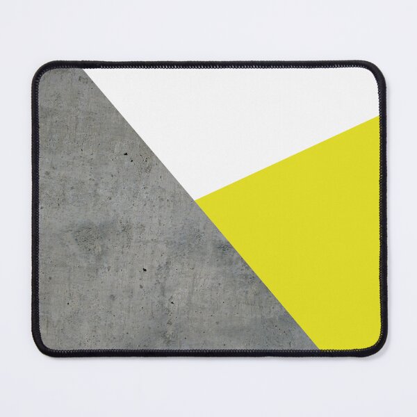 Item preview, Concrete grey and yellow geometric background designed and sold by by-jwp.