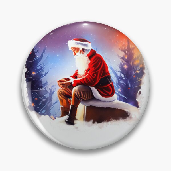 Item preview, Dramatic Santa Claus designed and sold by Maker Magia.