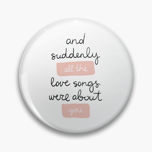 Item preview, And Suddenly All the Love Songs Were About You designed and sold by MagicCreationsW.