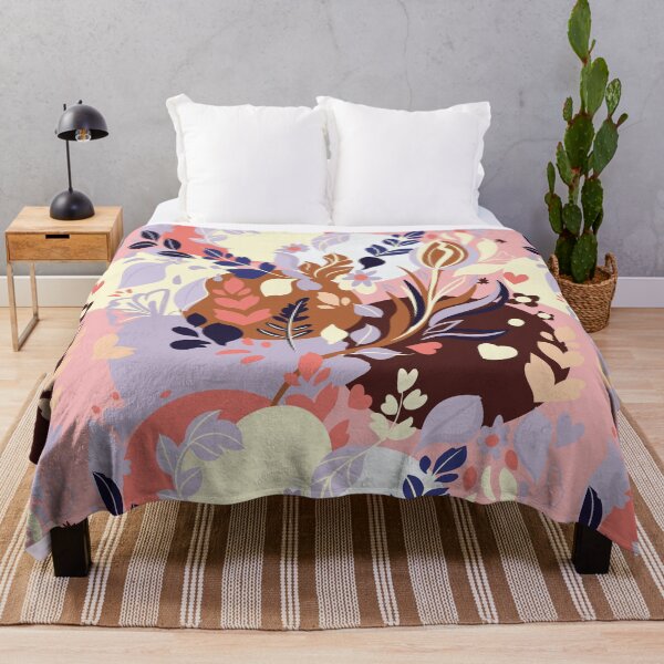 Item preview, Abstract futuristic floral pattern designed and sold by FleurDesign.