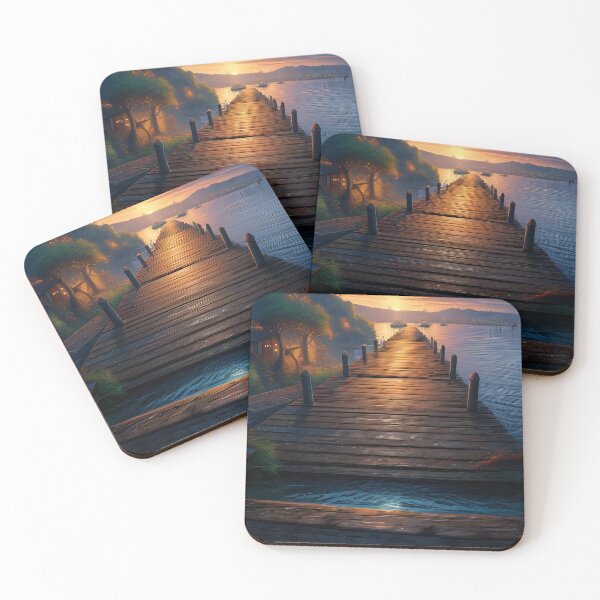 Item preview, Long dock on the water.  designed and sold by Nomad-Maynard.
