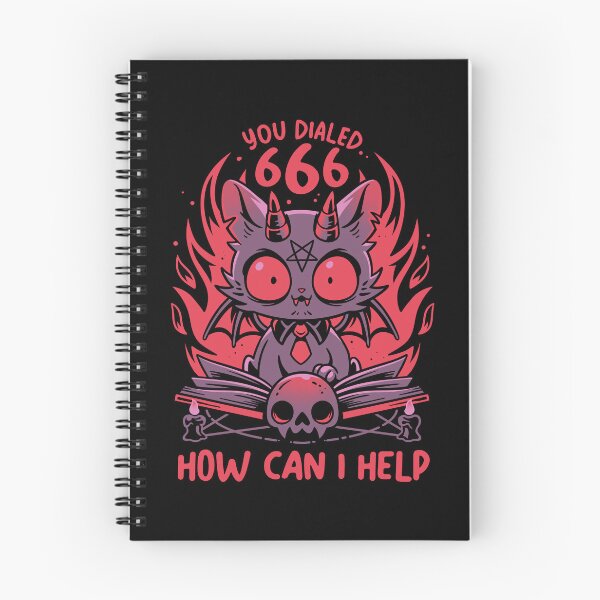 Item preview, Gato de apoyo satánico - Hell Demon Kitten designed and sold by Snouleaf.