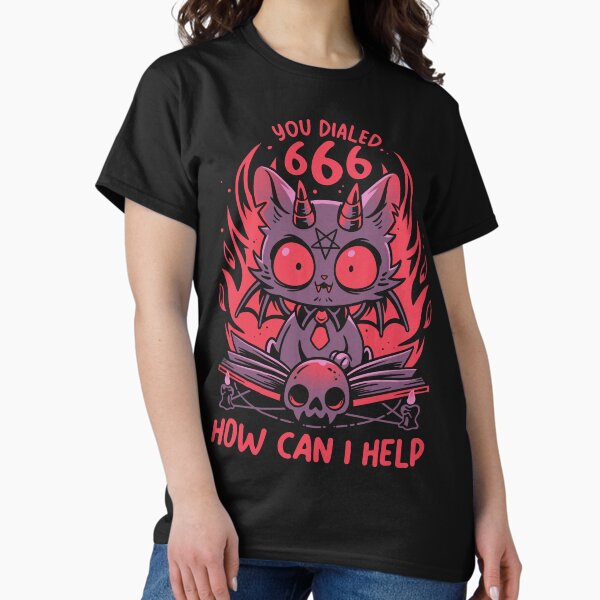 Item preview, Satanic Support Cat - Hell Demon Kitten designed and sold by Snouleaf.