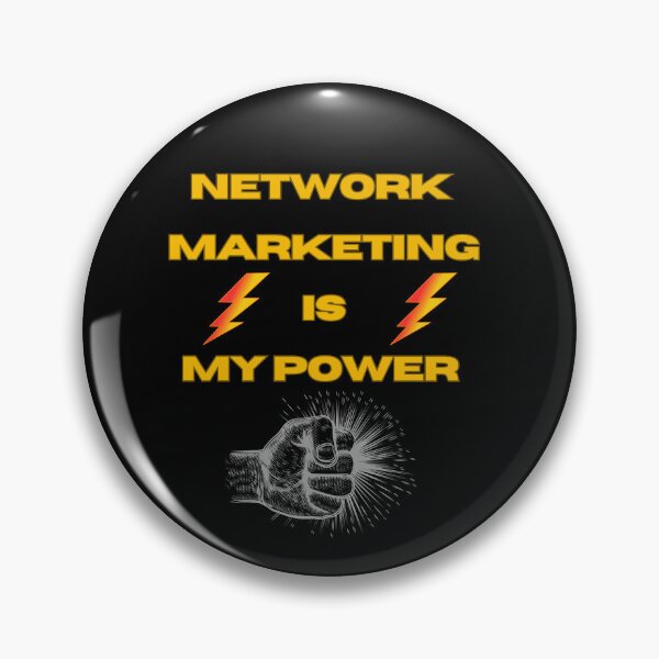 Item preview, NETWORK MARKETING IS MY POWER  designed and sold by YourTrendyTees.
