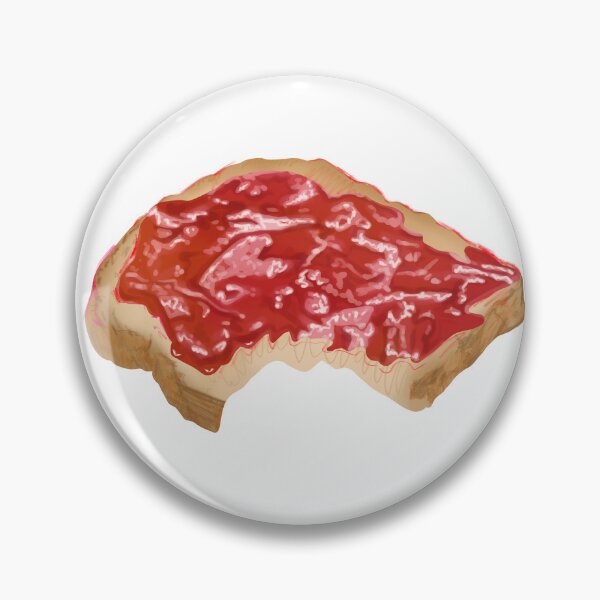 Item preview, slice of toast with jam for breakfast designed and sold by kextr.