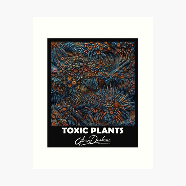 Aperçu de l'œuvre Toxic plant 69 créée et vendue par olivier duchossoir.