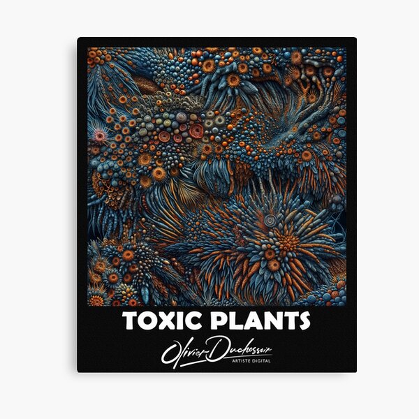 Aperçu de l'œuvre Toxic plant 69 créée et vendue par olivier duchossoir.