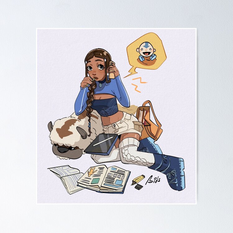 Katara Avatar Sticker
