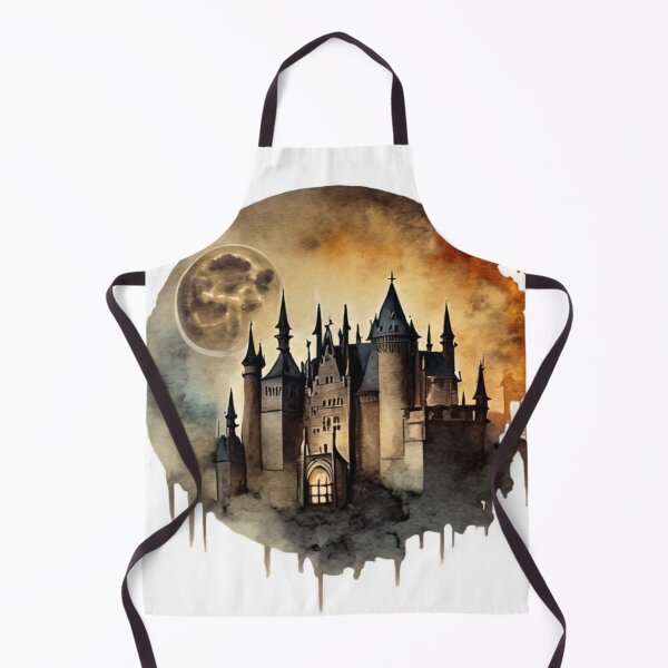 Item preview, Gothic castle at night designed and sold by Maker Magia.