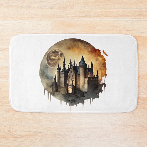 Item preview, Gothic castle at night designed and sold by Maker Magia.