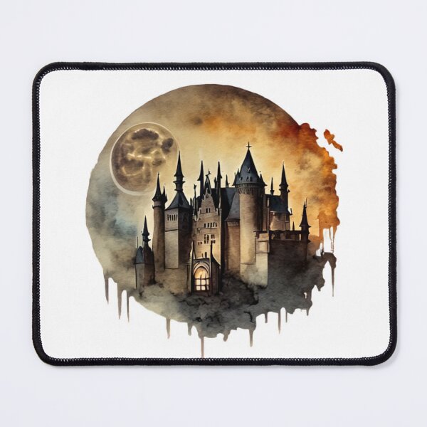 Item preview, Gothic castle at night designed and sold by Maker Magia.