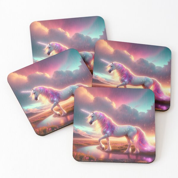 Item preview, "Unicorn Rain: Where Magic Meets the Sky" designed and sold by Created by Camilla.
