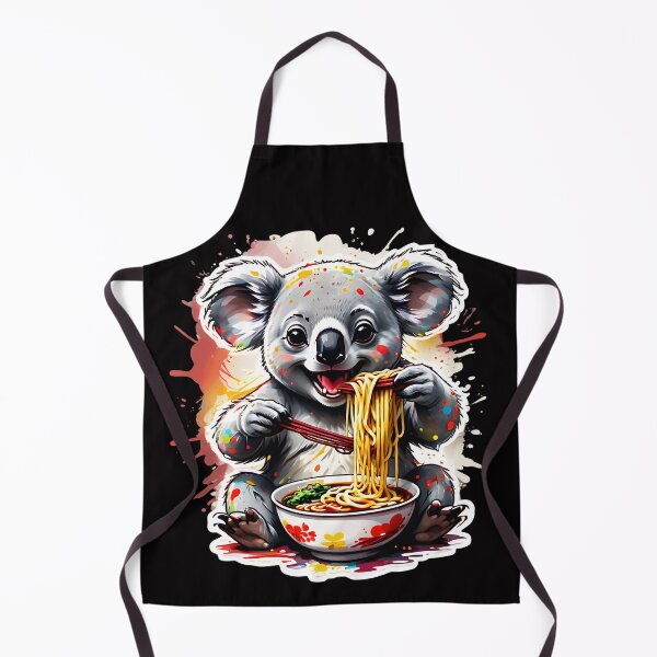 Item preview, Koala enjoying ramen designed and sold by CreativMee.