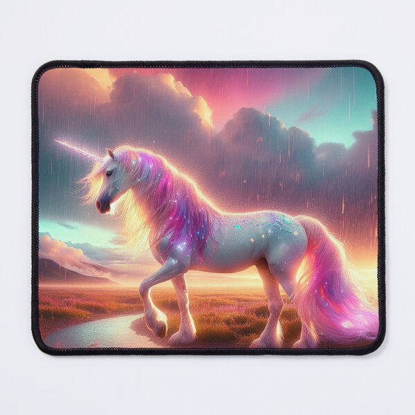 Item preview, "Unicorn Rain: Where Magic Meets the Sky" designed and sold by Created by Camilla.