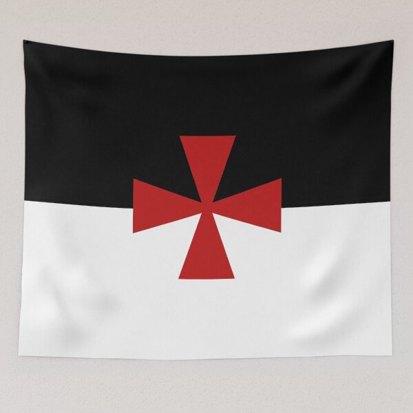 Item preview, Knights Templar Battle Banner designed and sold by emperors-vault.