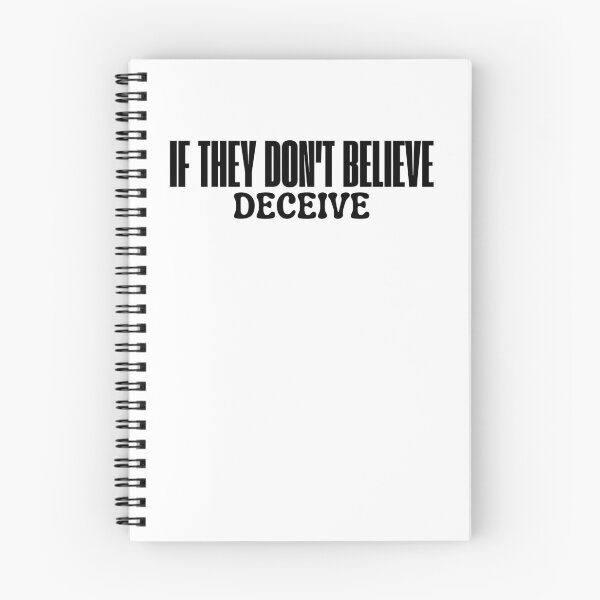 Item preview, If they don't believe deceive designed and sold by AngelArtss.