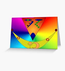 Near Time Greeting Card
