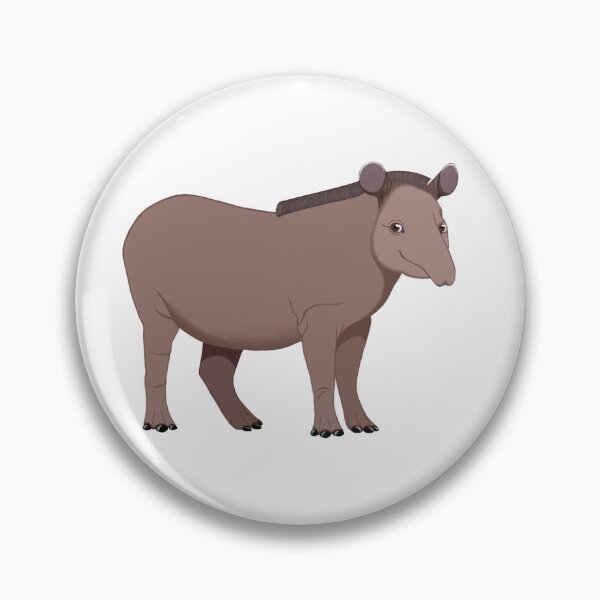 Item preview, Brazilian Tapir (Tapirus terrestris) designed and sold by Amanda Cherutte.