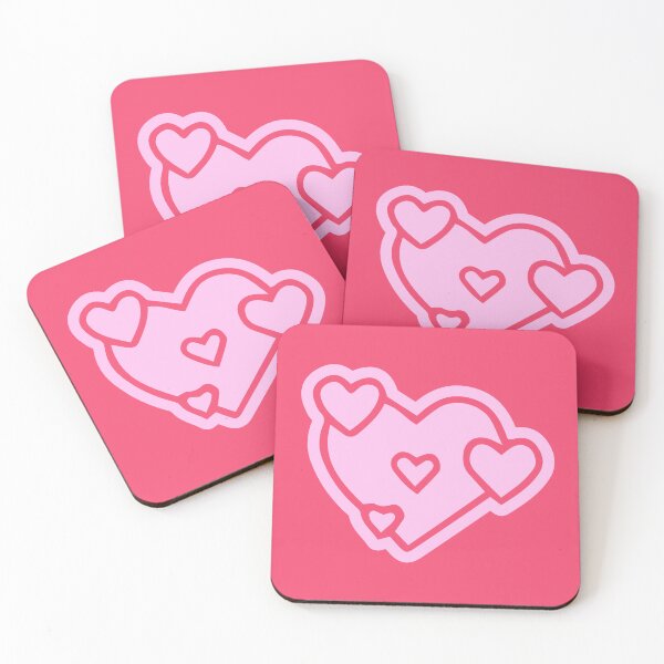 Item preview, Pink hearts  designed and sold by CheersCreations.