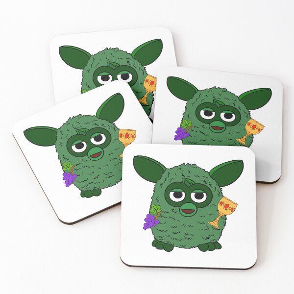 Item preview, Forest Green Dionysus Furby designed and sold by Animals-by-JB.