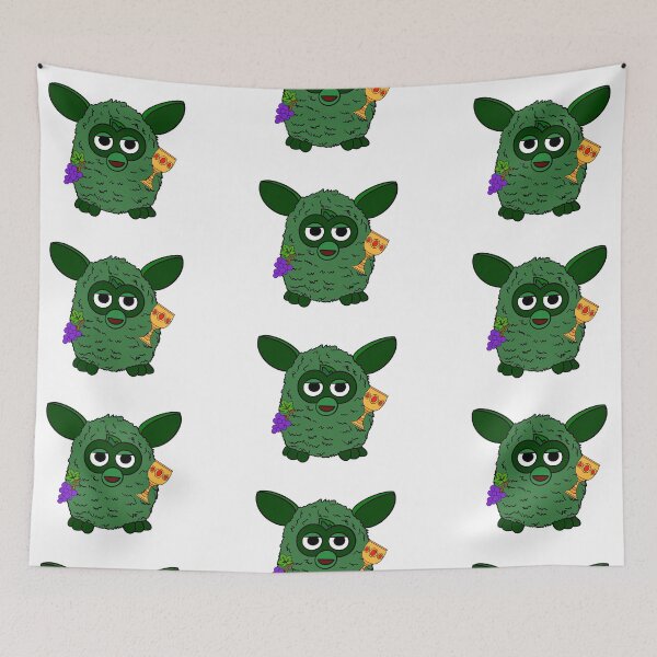 Item preview, Forest Green Dionysus Furby designed and sold by Animals-by-JB.