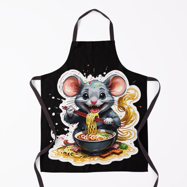 Item preview, Mouse enjoying ramen designed and sold by CreativMee.