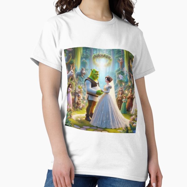 Vista previa del artículo con la obra «Shrek y Fiona», diseñado y vendido por ValviDesign.