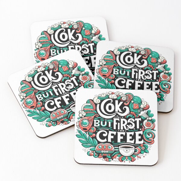 Item preview, Morning Mantra: Coffee First, Adventures Next designed and sold by SmileRedShop.