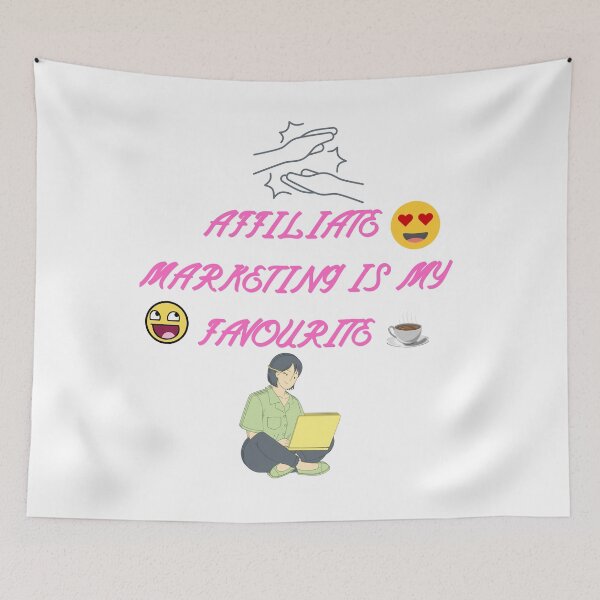 Item preview, AFFILIATE MARKETING IS MY FAVORITE  designed and sold by YourTrendyTees.