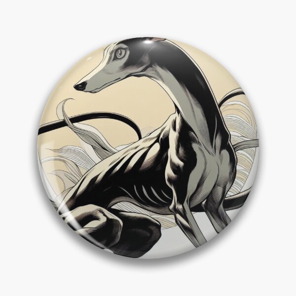 Item preview, greyhound designed and sold by moontheDama.