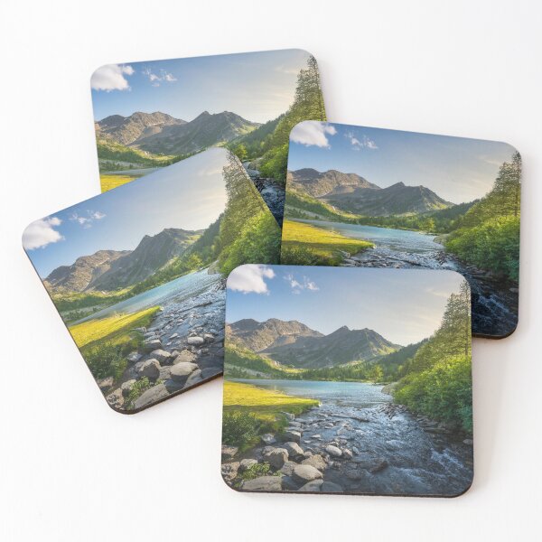 Item preview, Trees and rocks along the shores of Lake Arpy. Aosta Valley, Italy designed and sold by Stefano Orazzini.