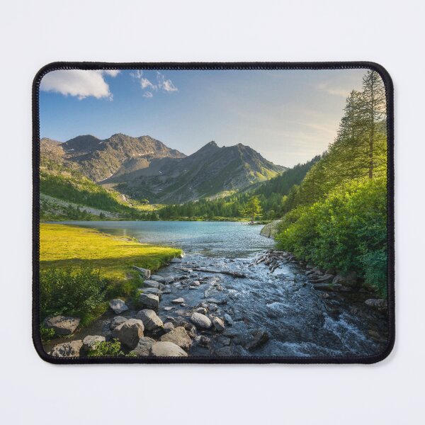 Item preview, Trees and rocks along the shores of Lake Arpy. Aosta Valley, Italy designed and sold by Stefano Orazzini.