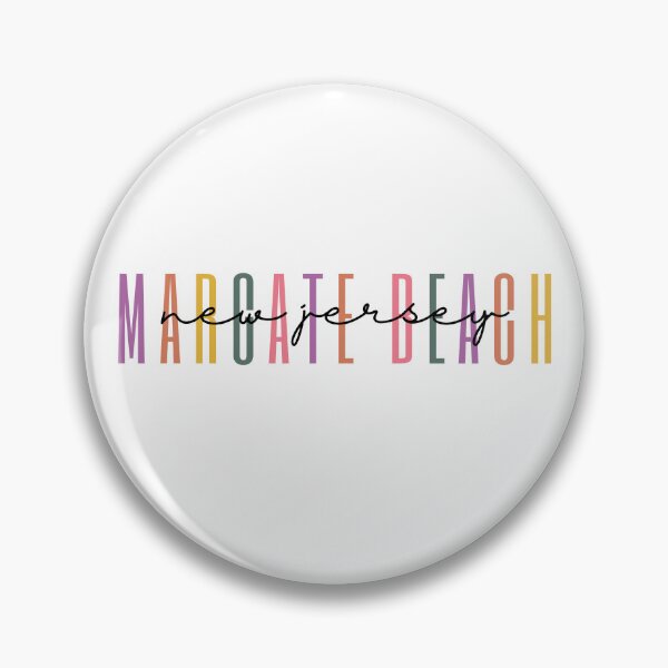 Item preview, Margate Beach New Jersey Beach Vacation Jersey Shore Town of Margate designed and sold by twigandmeadow.