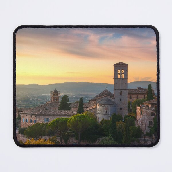 Item preview, Assisi town at sunset. Perugia, Umbria, Italy designed and sold by Stefano Orazzini.
