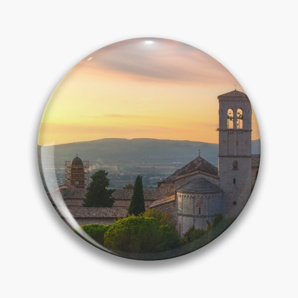 Item preview, Assisi town at sunset. Perugia, Umbria, Italy designed and sold by Stefano Orazzini.