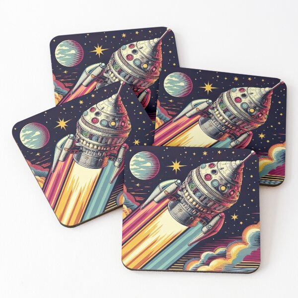 Item preview, Retro space voyage designed and sold by Culturalnoob.