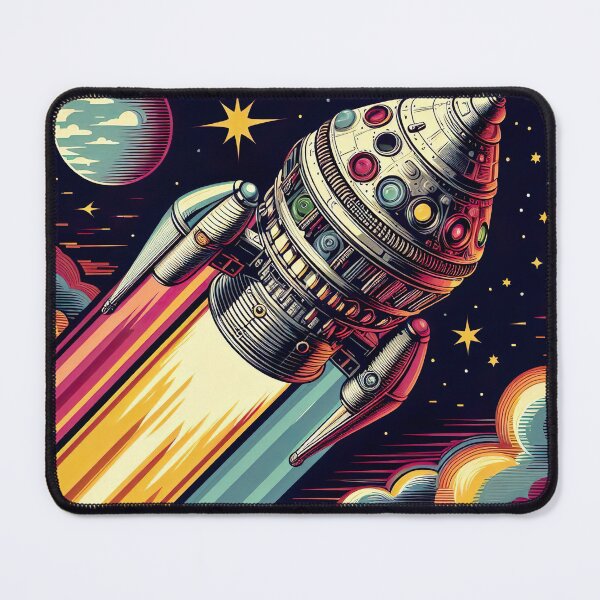 Item preview, Retro space voyage designed and sold by Culturalnoob.