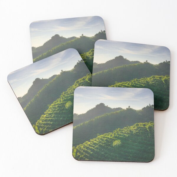 Item preview, Vineyards of Prosecco hills at sunset. Italy designed and sold by Stefano Orazzini.