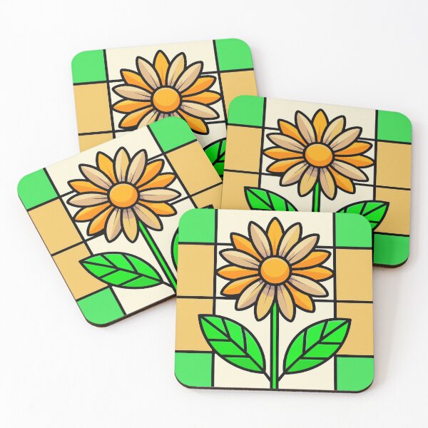 Item preview, Stained Glass Flower designed and sold by Bunmigraphics .