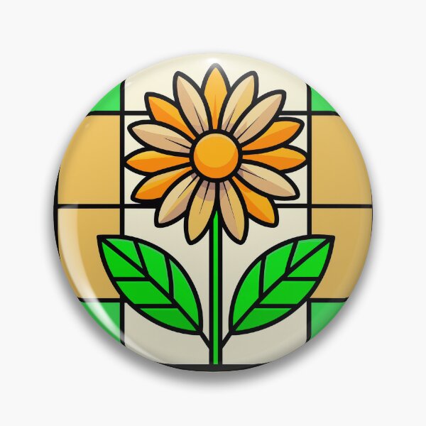 Item preview, Stained Glass Flower designed and sold by Bunmigraphics .
