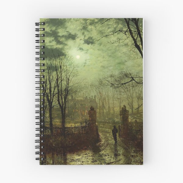 Item preview, At The Park Gate - John Atkinson Grimshaw designed and sold by darkgothicart.