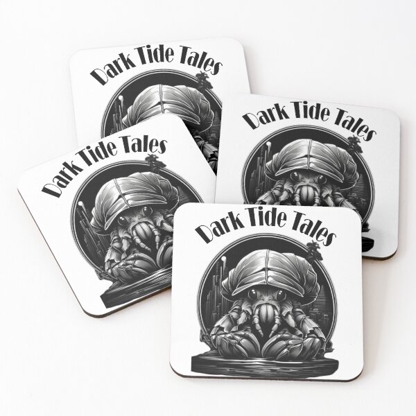 Item preview, Dark Tide Tales Hermit Crab Design by LaLi Designs – Unique Maritime Adventure Artwork designed and sold by LaLi-Designs.